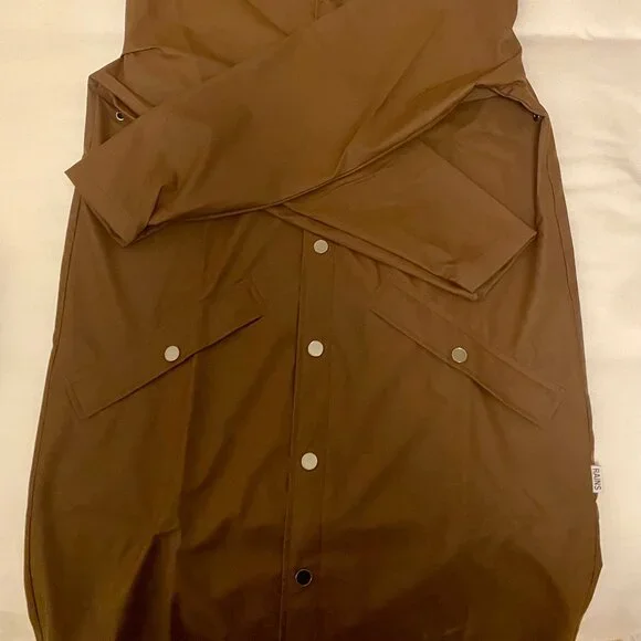 Rains Long Jacket New with Tags - Picture 3 of 5